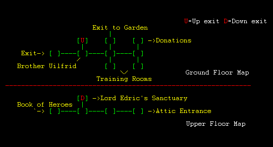 Monastery map